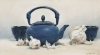 Japanese Teapot and Garlic Japanese Teapot and Garlic